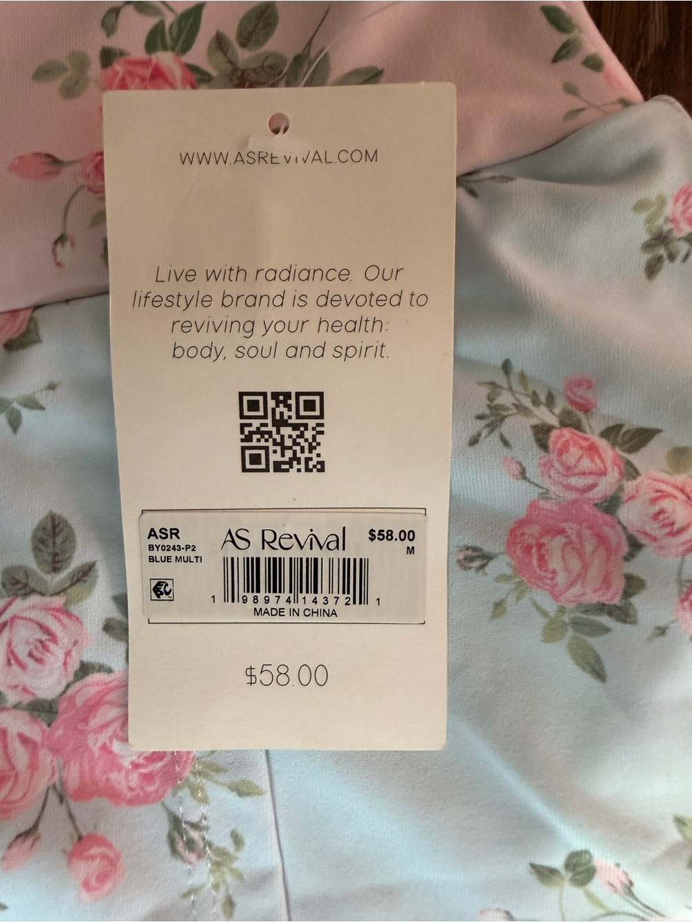 Floral Pink & Light Skort Set - Picture 3 of 4